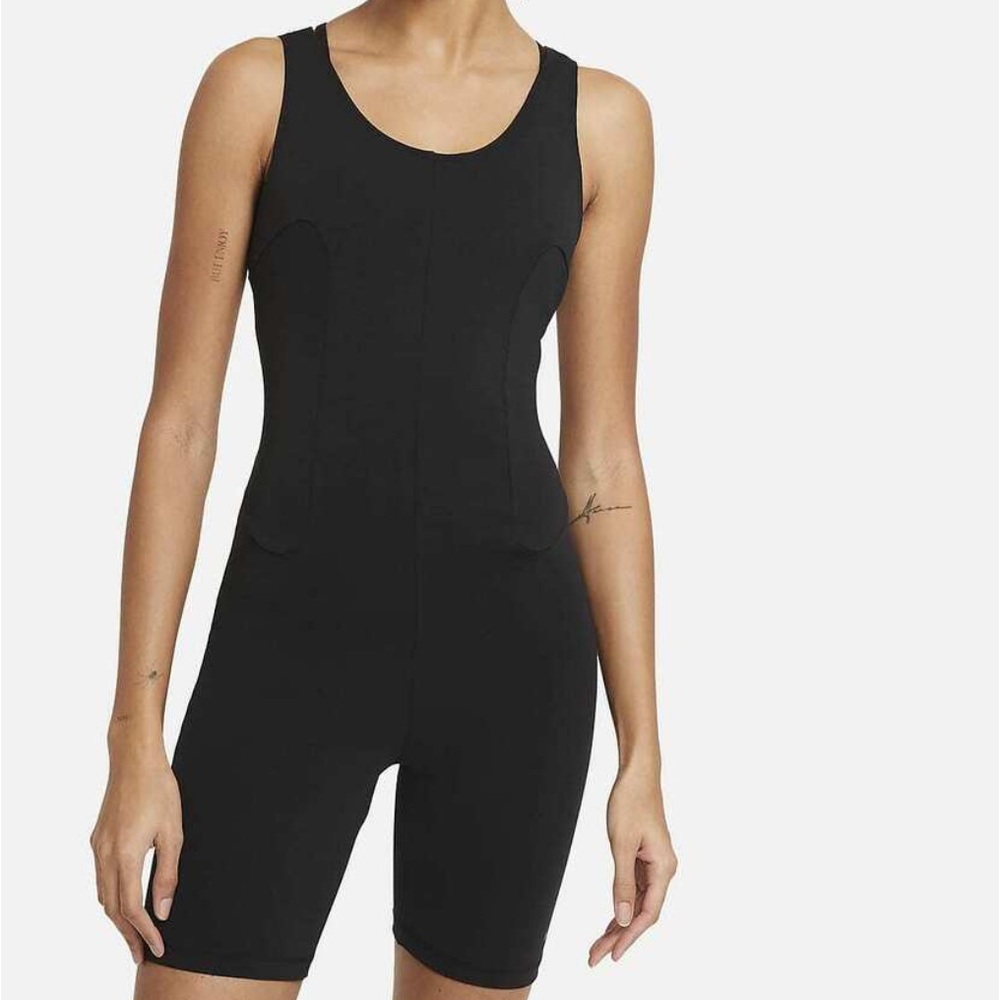 Nike Black Sportswear Icon Clash Romper